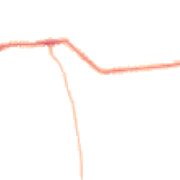 Night-time road noise heatmap for LS28 9GD