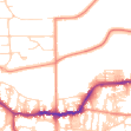 Daytime road noise heatmap for LS29 0AF