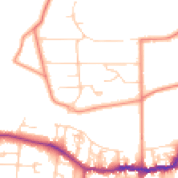 Daytime road noise heatmap for LS29 0AN
