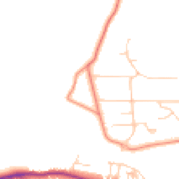 Daytime road noise heatmap for LS29 0AR