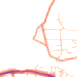 Daytime road noise heatmap for LS29 0BD