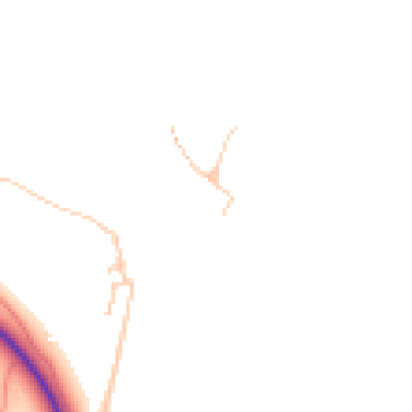 Daytime road noise heatmap for LS29 0BT