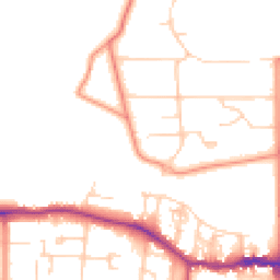 Daytime road noise heatmap for LS29 0DA