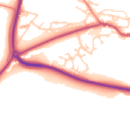 Daytime road noise heatmap for LS29 0FF