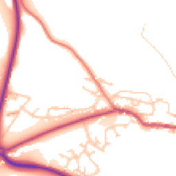 Daytime road noise heatmap for LS29 0HA