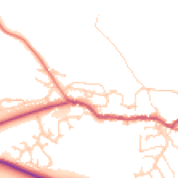 Daytime road noise heatmap for LS29 0JH