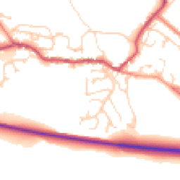 Daytime road noise heatmap for LS29 0SR