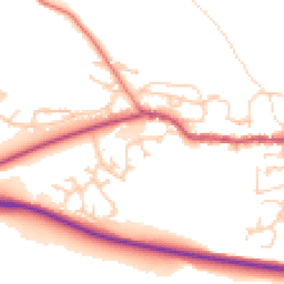 Daytime road noise heatmap for LS29 0TA