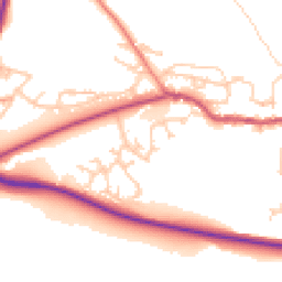 Daytime road noise heatmap for LS29 0TD