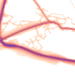 Daytime road noise heatmap for LS29 0TE
