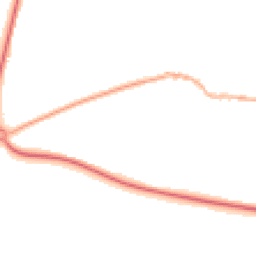 Night-time road noise heatmap for LS29 0TE
