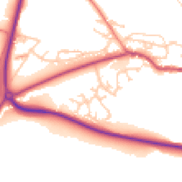 Daytime road noise heatmap for LS29 0TG