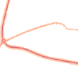 Night-time road noise heatmap for LS29 0TG
