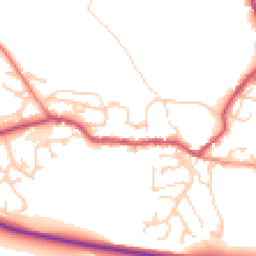 Daytime road noise heatmap for LS29 0TL