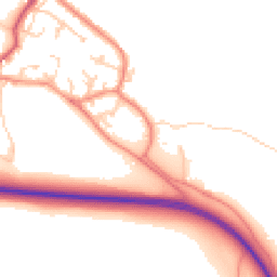 Daytime road noise heatmap for LS29 0TR