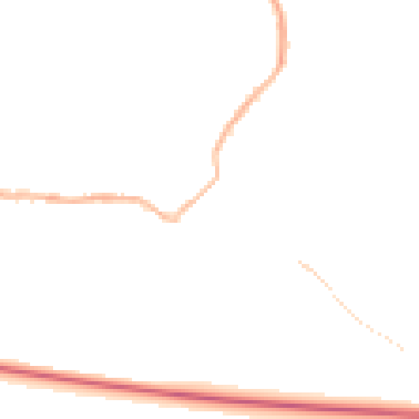Night-time road noise heatmap for LS29 0TS