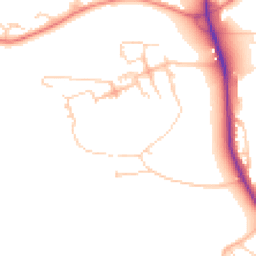 Daytime road noise heatmap for LS29 6GU