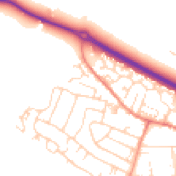 Daytime road noise heatmap for LS29 7HZ