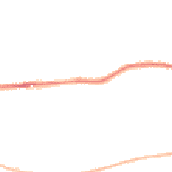 Night-time road noise heatmap for LS29 8LH