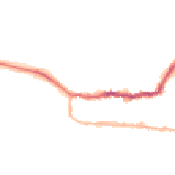 Night-time road noise heatmap for LS29 9ER