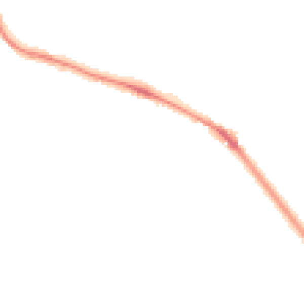 Night-time road noise heatmap for LS6 1AU
