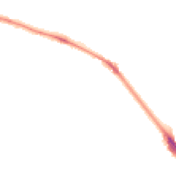 Night-time road noise heatmap for LS6 1BQ