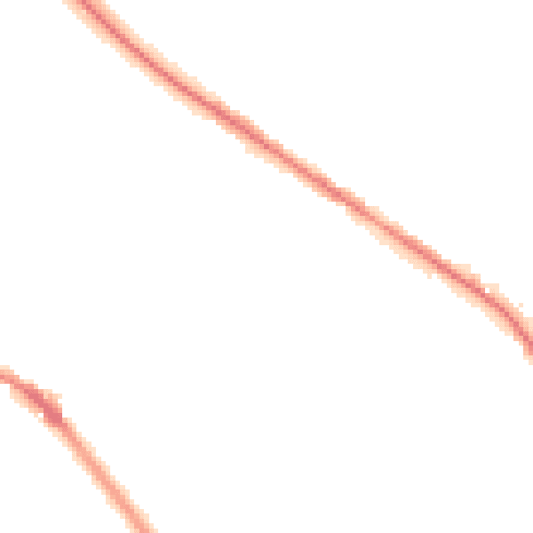 Night-time road noise heatmap for LS6 2JA