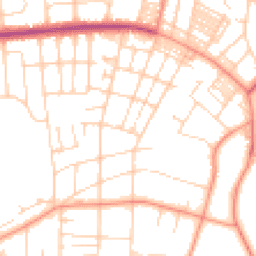 Daytime road noise heatmap for LS8 1AT