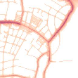 Daytime road noise heatmap for LS8 1BR