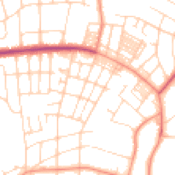 Daytime road noise heatmap for LS8 1BY