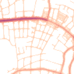 Daytime road noise heatmap for LS8 1DA