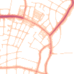 Daytime road noise heatmap for LS8 1DH