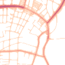 Daytime road noise heatmap for LS8 1DL