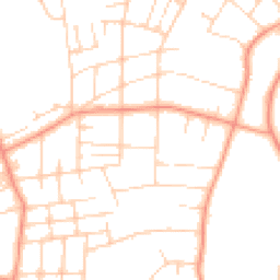 Daytime road noise heatmap for LS8 1JL