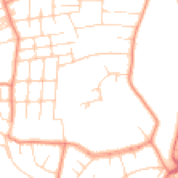 Daytime road noise heatmap for LS8 1JP