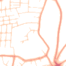 Daytime road noise heatmap for LS8 1JR