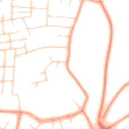 Daytime road noise heatmap for LS8 1JU