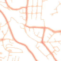 Daytime road noise heatmap for LS8 1PD