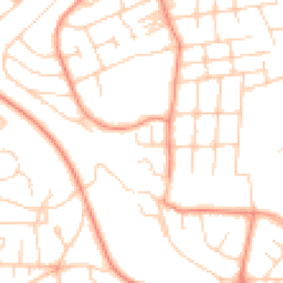 Daytime road noise heatmap for LS8 1PH