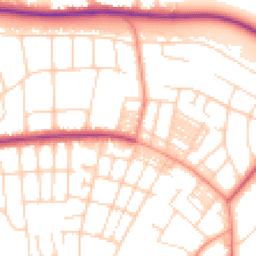Daytime road noise heatmap for LS8 2AP