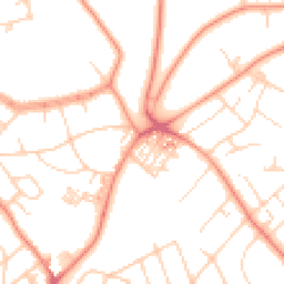 Daytime road noise heatmap for LS8 2HU