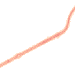 Night-time road noise heatmap for LS8 2NW