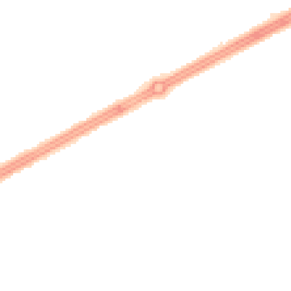Night-time road noise heatmap for LS8 3ET