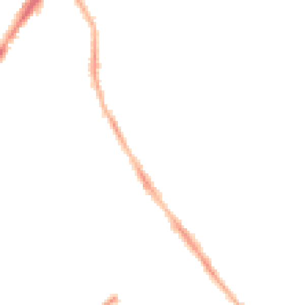 Night-time road noise heatmap for LS8 3RH