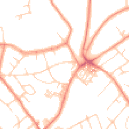 Daytime road noise heatmap for LS8 4AB