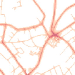 Daytime road noise heatmap for LS8 4AP