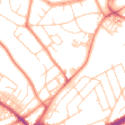 Daytime road noise heatmap for LS8 4DL