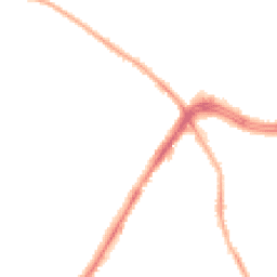 Night-time road noise heatmap for LS8 4ER