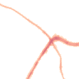 Night-time road noise heatmap for LS8 4JE