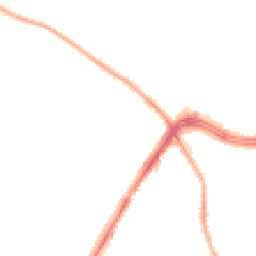 Night-time road noise heatmap for LS8 4JG